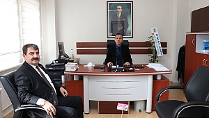 Başkan Sarı’dan Mal Müdürü Oyan’a hayırlı olsun ziyareti
