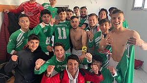 Dinar Belediye Sporumuzun 18 yaş takımı maçı 13-0 kazandı