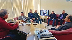 DİNAR İLÇE MİLLİ EĞİTİM MÜDÜRLÜĞÜ'NDEN ODAMIZA ZİYARET