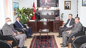İL MİLLİ EĞİTİM MÜDÜRÜ YALÇIN’DAN KAYMAKAMIMIZA ZİYARET