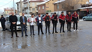 Kaymakam Ateş ve Başkan Gönüllü Asker Duasına katıldı