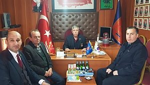 Kaymakam Kapankaya'dan Muharip Gaziler Derneğine anlamlı ziyaret