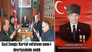 Kıbrıs Gazisi Kartal vefatının sene-i devriyesinde dualarla anıldı