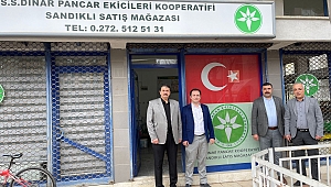 Müdür Yüksel Arslan Sandıklı'da Dinar Pancar Kooperatifini Tanıttı