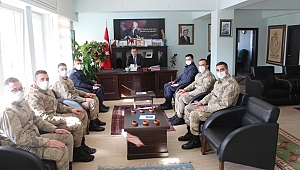 Subay Adaylarından Kaymakam Kapankaya'ya ziyaret