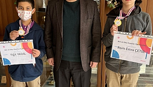 AKIL VE ZEKA OYUNLARİNDA 2 ÖĞRENCİMİZ AFYONKARAHİSAR'DA