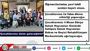 Başkan Sarı, “Çocuklarımız bizim geleceğimiz”