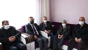 Başkan Sarı’dan Şehit Ailesine ziyaret