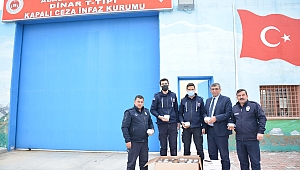 Belediyemizden Cezaevi mahkûmlarına kandil simidi ikramı