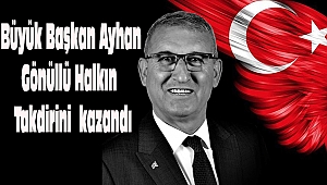 Büyük Başkan Gönüllü halkın takdirini kazanmaya devam ediyor