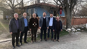 Dinar CHP’den Şehidimizin Ailesine Başsağlığı Ziyareti