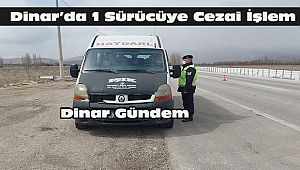 Dinar’da Jandarma Trafik Timleri Sürücülere Sivil Denetim Uygulaması Yaptı