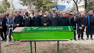Dinar'da Şehidimiz Anamız Şadiye Demiray Son Yolculuğuna Uğurlandı
