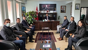 DİNAR DOĞA SPORLARI DERNEĞİNDEN KAYMAKAM KAPANKAYA’YA ZİYARET 