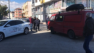 Dinar merkezde kaza