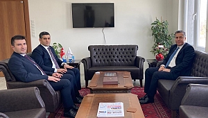 KAYMAKAMIMIZ KAPANKAYA’DAN EVCİLER KAYMAKAMINA HAYIRLI OLSUN ZİYARETİ