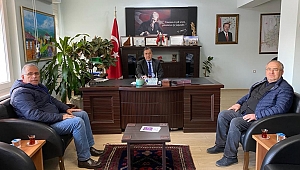 TİCARET ODASINDAN KAYMAKAMIMIZA ZİYARET