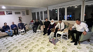 KAYMAKAM KAPANKAYA, KINIK'TA ŞEHİT İBRAHİM SARGININ AİLESİYLE BİRLİKTE İFTARINI AÇTI