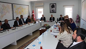 Dinar'da Çocuk Koruma ve Kadına Yönelik Şiddetle Mücadele Toplantısı Yapıldı