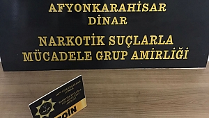 Dinar’da Durdurulan Araçta Eroin Çıktı