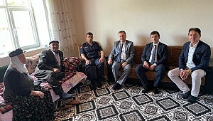 Dinar Kaymakamımız Kapankaya'dan Şehidimizin Babasına Ziyaret