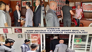 Dinarda Kurum Müdürlerinden Deneklere 19 Mayıs Ziyaretleri Başladı