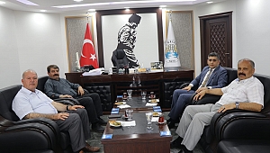 Evciler Heyetinden Belediye Başkanımız Nihat Sarı’ya İade-i ziyaret