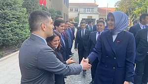 Evciler Kaymakamımız Burak Gürbüz Yeni Valimiz Kübra Güran Yiğitbaşı Karşıladı