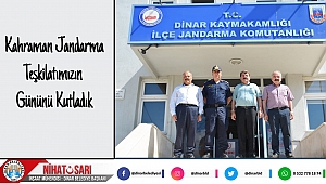 Başkan Sarı, “Kahraman Jandarma Teşkilatımızın gününü kutladık”