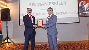 Dinar Başsavcımız Selman Eskiler’e Veda Yemeği