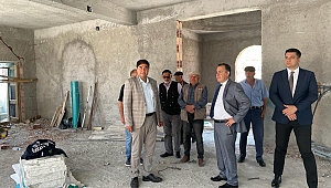 HAYDARLI CAMİ İNŞAATI HIZLA DEVAM EDİYOR