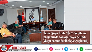 İçme Suyu İsale Hattı Yenileme projemizde son aşamaya gelindi: Yakın zamanda İhaleye çıkılacak