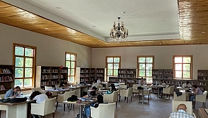 İlçe Halk Kütüphanesinin Yeni Binada Üye Sayısı Patladı, Öğrencilerimizin - Gençlerimizin Uğrak Mekanı Oldu