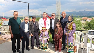 KAYMAKAMIMIZ KÖY MUHTARININ DÜĞÜN MERASİMİNE KATILDI