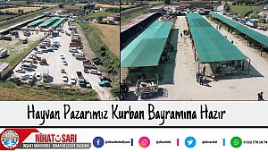 Başkan Sarı, Hayvan Pazarımız Kurban Bayramına Hazır