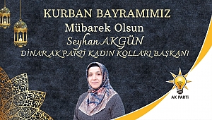 Başkan Seyhan Akgün'den Kurban Bayramı Mesajı