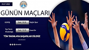Dinar'da Kurumlar Arası Voleybol Turnuvamızda Günün Maç Sonuçları