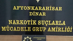 Dinar’da Polisin Durdurduğu Araçta Uyuşturucu Çıktı