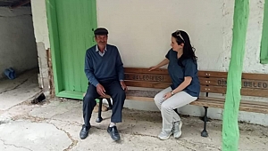 DR. SEVİLAY MARA TEK CHP ÜYESİNİN OLDUĞU KÖYLERE KADAR GİDİYOR