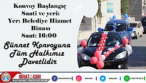 Sünnet Şöleni Konvoyumuza davet