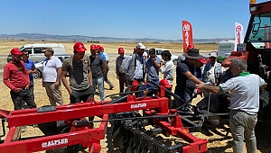 Tarla Gününde Tarım Aletlerinin Tanıtımı Yapıldı