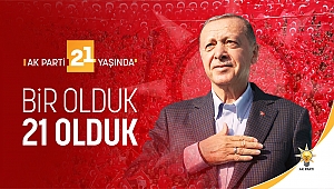 Başkan İdris Er’den Ak Parti’nin 21.Yıldönümü Kutlama Mesajı