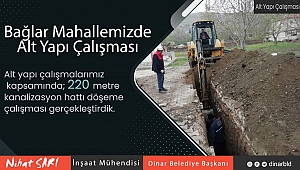 Başkan Sarı, “Bağlar Mahallesine güzel hizmetler yapıyoruz”