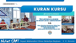 Başkan Sarı, “Dini eğitimlerin alındığı en önemli yerler camilerimizdir”