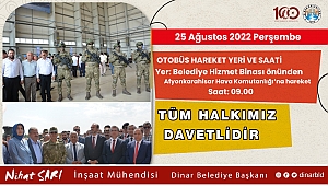 Belediye Başkanımız Nihat Sarı, Büyük Taarruz Zaferimizin 100.Yılı Etkinliklerinin açılışına katıldı