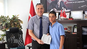 Fatih Ortaokulu Öğrencisi Gazi Mehmet Çavuş Mahallesinin Gururu Oldu