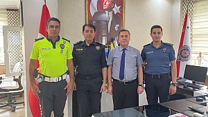 İLÇEMİZ KAYMAKAMI SELAMİ KAPANKAYA VEDA ZİYARETLERİNDE BULUNDU.