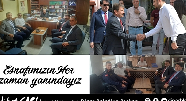 Belediye Başkanımız Nihat Sarı, “Esnaflarımızın Her Zaman Yanındayız”