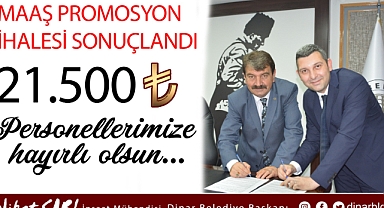Belediye Başkanımız Nihat Sarı, “Personellerimize 21.500 Türk Lirası promosyon ödenecek”