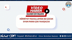 Çocuk Oyun Parkımız Hürriyet Mahallemize çok yakışacak